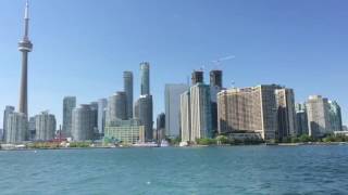 Toronto  Hanlans Point Ferry Timelapse [upl. by Philipines]