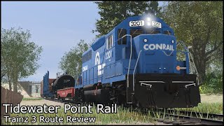 Tidewater Point Rail Trainz 3 Route Review [upl. by Nepets489]