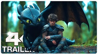 HOW TO TRAIN YOUR DRAGON  3 Minute Trailers 4K ULTRA HD NEW 2025 [upl. by Nihhi]