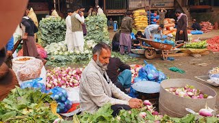 Road Band magar mandi open  Rate main buhat farq aya hai  Daily Sabzi Mandi Update  Islamabad [upl. by Ileray]