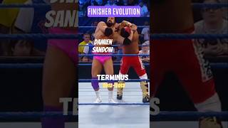 Every FINISHER of Damien Sandow  shorts wwe [upl. by Elrak]