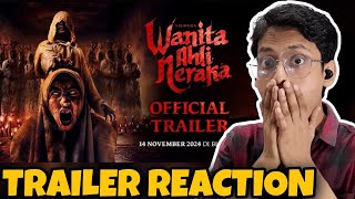 Wanita Ahli Neraka  Official Trailer Reaction  Holly Verse [upl. by Lewert586]