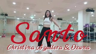 Santo  Christina Aguilera amp Ozuna  Reggaeton  Megamix 88  Zumba  jiyoncedance [upl. by Dione428]