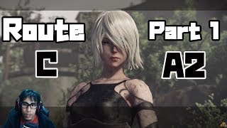 Nier Automata Route C  A2 Gameplay  Part 1 Full Stream [upl. by Ignacio]