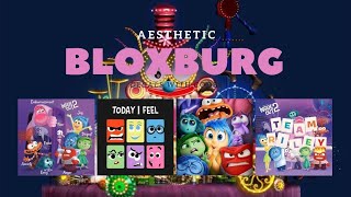 AESTHETIC INSIDE OUT DECALS FOR BLOXBURG  ROBLOX [upl. by Melinda]