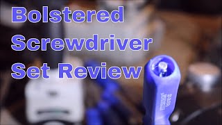 Harbor Freight Bolstered Screwdriver Set Review  Item 94899 [upl. by Enailuj]