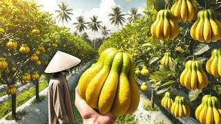 How Farmers Harvest a Million Buddhas Hand Citrons amp Why Theyre So Expensive [upl. by Irtak135]