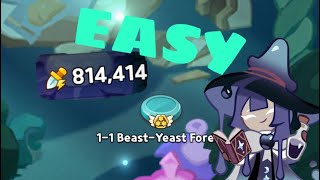 HOW TO BEAT BEAST YEAST 11 HARD MODE  EASY GUIDE [upl. by Refynnej]