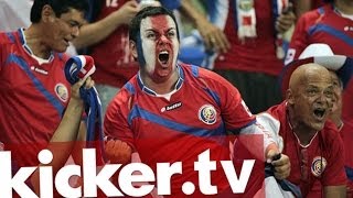 WM  Zwerg Costa Rica demütigt Uruguay  kickertv [upl. by Furiya]