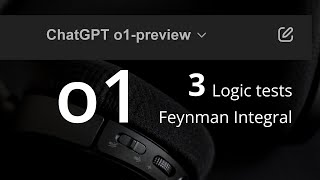 OpenAI o1 w 3 Logic Tests amp QCD Feynman Integral [upl. by Mashe]