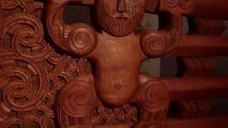 Carving a Māori Waharoa [upl. by Ardnaiek636]