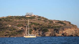 Segeln in Griechenland Teil 14 Salamis  Kap Sounion  Porto Rafti [upl. by Antonia]