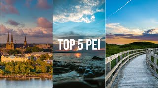 Top 5 Attractions In PEI  Prince Edward Island [upl. by Remas]