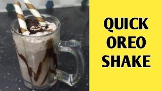 shorts Quick Simple amp Easy Oreo Shake Recipe [upl. by Htnicayh960]