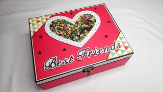 How To Make Hamper Box for friends  Handmade Birthday Gift Ideas  Gift Box Tutorial  Shorts [upl. by Mirisola487]