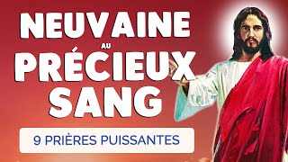 🙏 NEUVAINE au PRÉCIEUX SANG de JÉSUS 🙏 9 PRIÈRES PUISSANTES [upl. by Baudelaire]