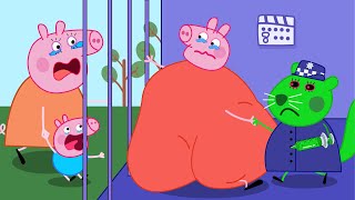 Zombie Invasion in the Pig City Zombie Police Dont Arrest Peppa  Peppa Pig Funny Animation [upl. by Ais]