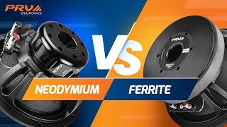 PRV Audio  Neodymium VS Ferrite Magnet Comparison Which is best for my application [upl. by Ver158]