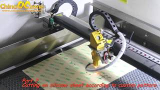 ChinaCNCzone 50W 60W 80W CO2 Laser Engraving Machine for Acrylic and Silicon Products Demo [upl. by Rolandson165]