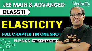 Elasticity Class 11  One Shot  JEE Main amp Advanced  Vinay Shur Sir  Vedantu JEE [upl. by Eilzel887]