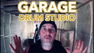 Garage 👉 Amazing Drum Studio  Part 2🥁 [upl. by Notsgnik520]