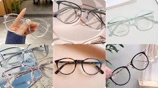 Beautiful Frame Glasses Design for Girls  Metal and steel glasses [upl. by Cartan]