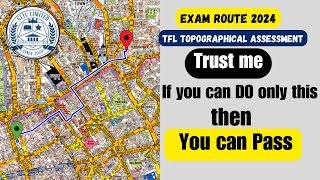 TfL Topographical Test 2024 Most Complicated  PCO license [upl. by Haelat276]