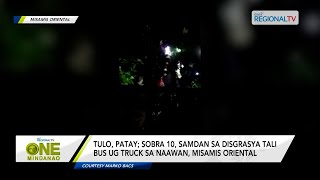 One Mindanao Tulo patay sobra napulo samdan sa disgrasya tali bus ug truck [upl. by Cornelius]