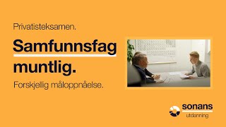 Samfunnsfag  Muntlig eksamen [upl. by Elockcin]