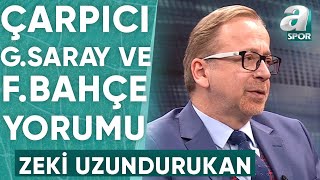 Zeki Uzundurukan quotGalatasaray Oyun Olarak Fenerbahçenin Gerisindequot  A Spor  Türkiyenin Kupası [upl. by Yeliab850]