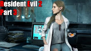 Resident Evil 2 Remake  FULL GAME Part 3 Claire  A  Standard No Commentary [upl. by Tenneb]