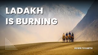 Why is Ladakh experiencing a heat wave [upl. by Sholem]