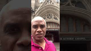 NYC  The Actors Chapel  Saint Malachys Church trending life shorts [upl. by Yecniuq46]