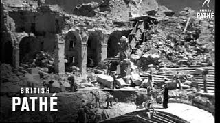 Monks Rebuilding Monte Cassino 1946 [upl. by Itsrik]