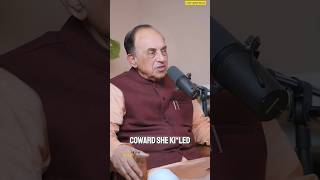 What did Dr Subramanian Swamy say about Indira Gandhi bjp congress beerbiceps shorts [upl. by Rossy]