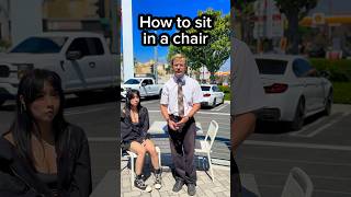 How to sit in a chair [upl. by Hibbitts72]