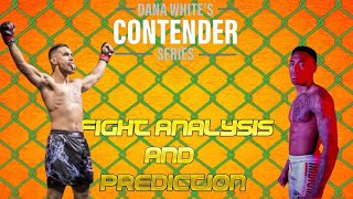 Contender Series Aaron Tau vs Elijah Smith Fight Analysis amp Prediction Week 6 [upl. by Eiramlatsyrk]