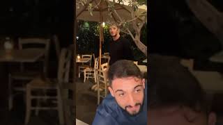 VIDEO  Stefano De Martino compleanno da Concettina ai Tre Santi con Michele Franzese [upl. by Nywles832]