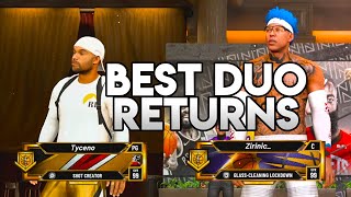 THE RETURN OF THE BEST DUO in NBA2K20 TYCENO AND ZIRINIC RETURN NBA2K20 [upl. by Haeckel214]