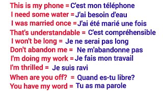 Cest facile à prononcer langlais par des phrasesIts easy to pronounce English with sentences [upl. by Giselle]