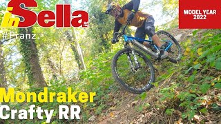 Mondraker Crafty RR model year 2022 motore Bosch Performance Line CX e batteria da 750 Wh [upl. by Yrellav]