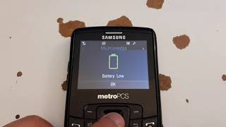 Samsung Freeform II  Battery low [upl. by Currier]