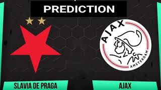 Slavia Praha VS Ajax  Uefa Europa League Match Prediction [upl. by Juli819]