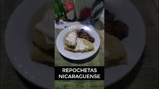 REPOCHETAS un rico desayuno NICARAGUENSES 🇳🇮 nicaragua comida shorts short [upl. by Oiruam]