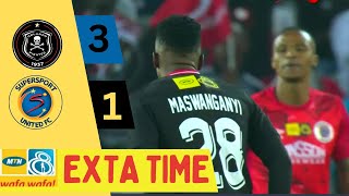 Orlando Pirates vs Supersport United  MTN8 Extra Time  Highlights [upl. by Ylicic]