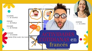 ACTIVIDADES COTIDIANAS en 🇫🇷  Aprender IDIOMAS con KLAP [upl. by Yraeht]