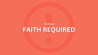 10202024  Faith Required Part 8  Pastor Norm Oberlin [upl. by Aisauqal]