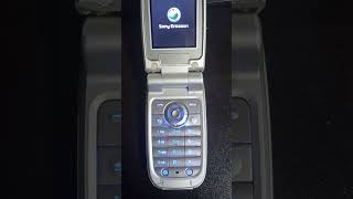 Sony Ericsson Z520i Startup And Shutdown Movistar [upl. by Early]