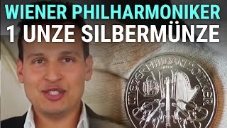 1 Unze Silbermünze Wiener Philharmoniker Details Infos Tipps SILBER [upl. by Mastat]