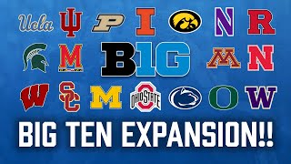 Oregon And Washington Are Joining The Big Ten Conference  College Football 2023 [upl. by Larina]